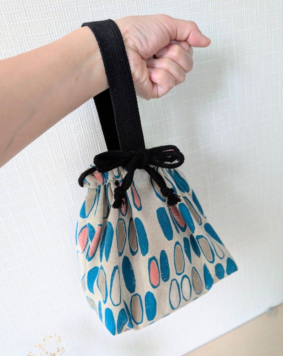 Drawstring bag Lunch bag Accessory case Drawstrin… - image 7