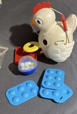 Used Vintage Cadaco 1987 Flap 'N Chicken Board Game