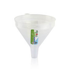 Compac Home Large Funnel Clear Plastic Auto & Kitchen Food Safe Dishwasher Safe