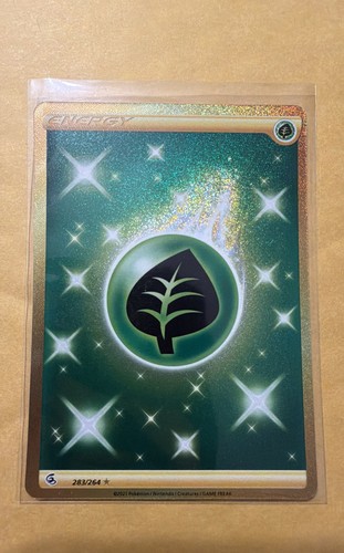 Grass Energy (Secret) 283/264 Swsh08: Fusion Strike Holo