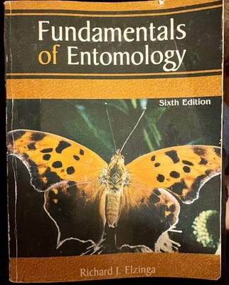 Pearson Prentice Hall Fundamentals of Entomology 6th Ed Elzinga PB 2004
