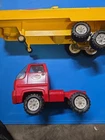 Vintage 1970's TONKA Super Tanker Semi Truck And Trailer yellow & red