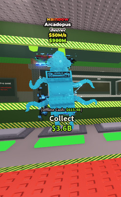 RAINBOW Arcadopus 50m/sec Steal A Brainrot
