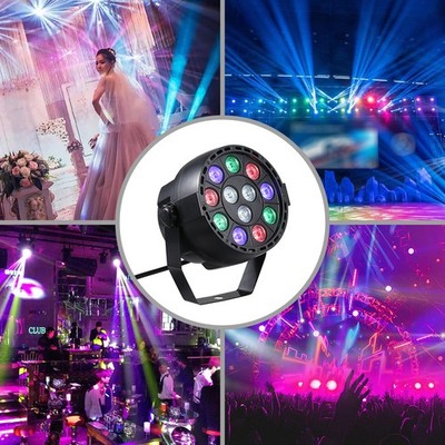 AC90-240V 12 LEDs Par-Scheinwerfer 8-Kanal RGBW-Farbmischung Bühnenbeleucht T1G1