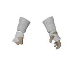 1/12 Scale Action Figure Wrists and Hands: Wrapped (Vigilante of Hells Kitchen)