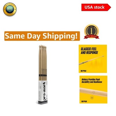 Classic Forward 5B Hickory Drumsticks, Oval Tip - Buy 3 Get 1 Free Offer!