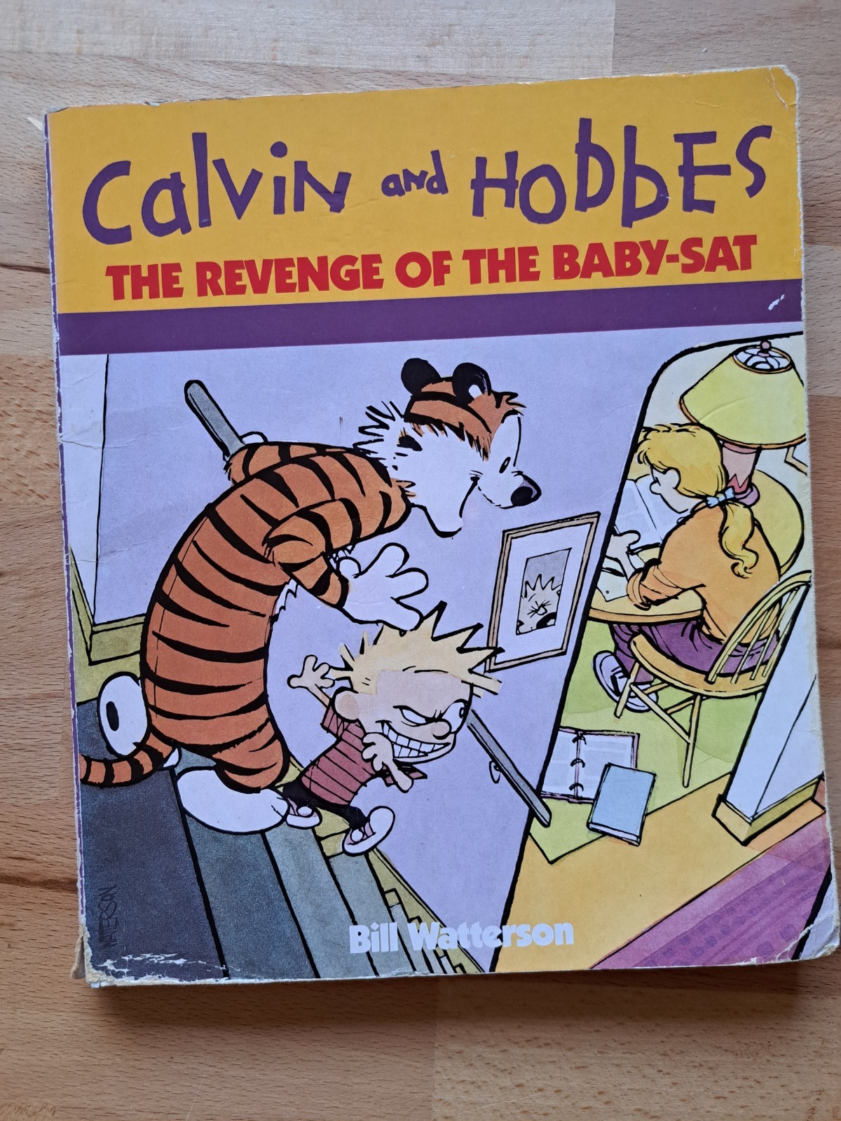 COMIC BOOK - Bundle X8 Vintage Calvin And Hobbes Bill Watterson Paperback Books image 5