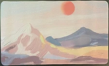 Pastel Mountains Playmat New Playmats