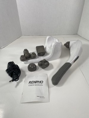 RENPHO Cordless Rechargeable Hand Held Deep Tissue Massager EM-2016C EUC