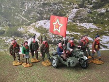 SOLDATINI di PIOMBO  PARTIGIANI BRIGATE GARIBALDI    SECONDA GUERRA MONDIALE