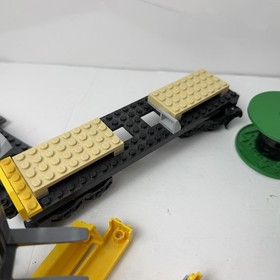 Lego City 60052 Cargo Train + Extra Rails Engine Works Incomplete As Is READ