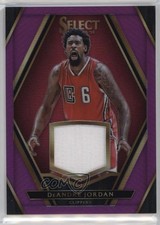 2015-16 Panini Select Swatches Purple Prizm 12/99 DeAndre Jordan #45 2w8