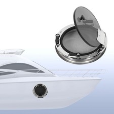 Boat Round Porthole Window Inward Opening Boat Porthole Stainless Steel Tempered