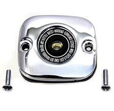 NOS 1996+ Harley Davidson Chrome Brake Reservoir Cover Cap 45078-96A