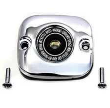 NOS 1996+ Harley Davidson Chrome Brake Reservoir Cover Cap 45078-96A