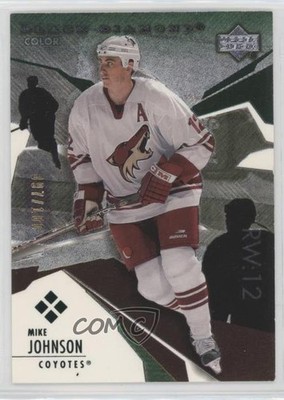 2003-04 Upper Deck Black Diamond Color Green 97/100 Mike Johnson #169 3y4