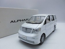 Minicar 1/24 Toyota First Alphard V serie 10 colore campione monotono bianco perla