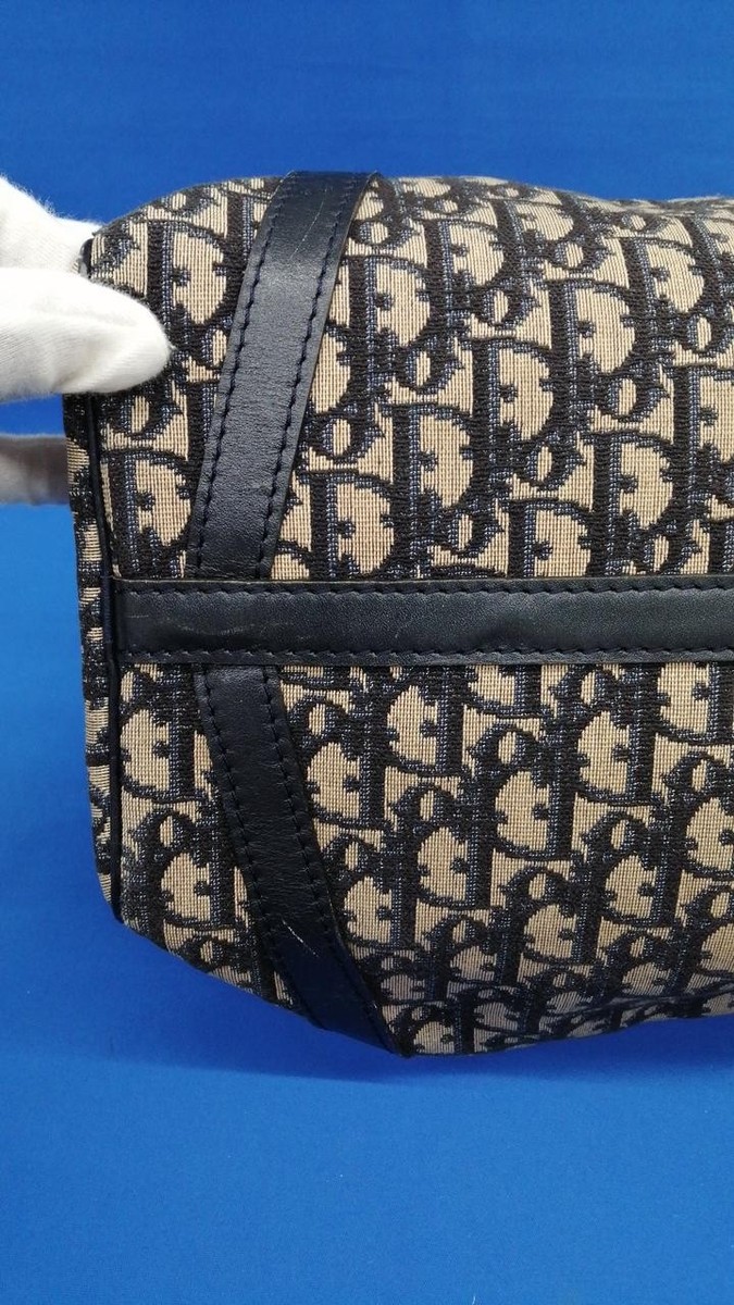 Christian Dior Trotter Mini Boston Bag Luxury Designer Multicolor