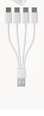 One 4 IN 1 TYPE C PORT CABLE MULTI USE FAST CHARGE  iPhone/Type C/Micro USB NEW
