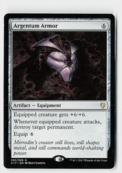 Argentum Armor 202/309 Commander 2017 MTG
