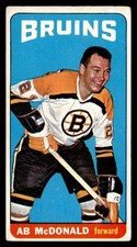 1964-65 Topps Ab McDonald #16 EX Boston Bruins