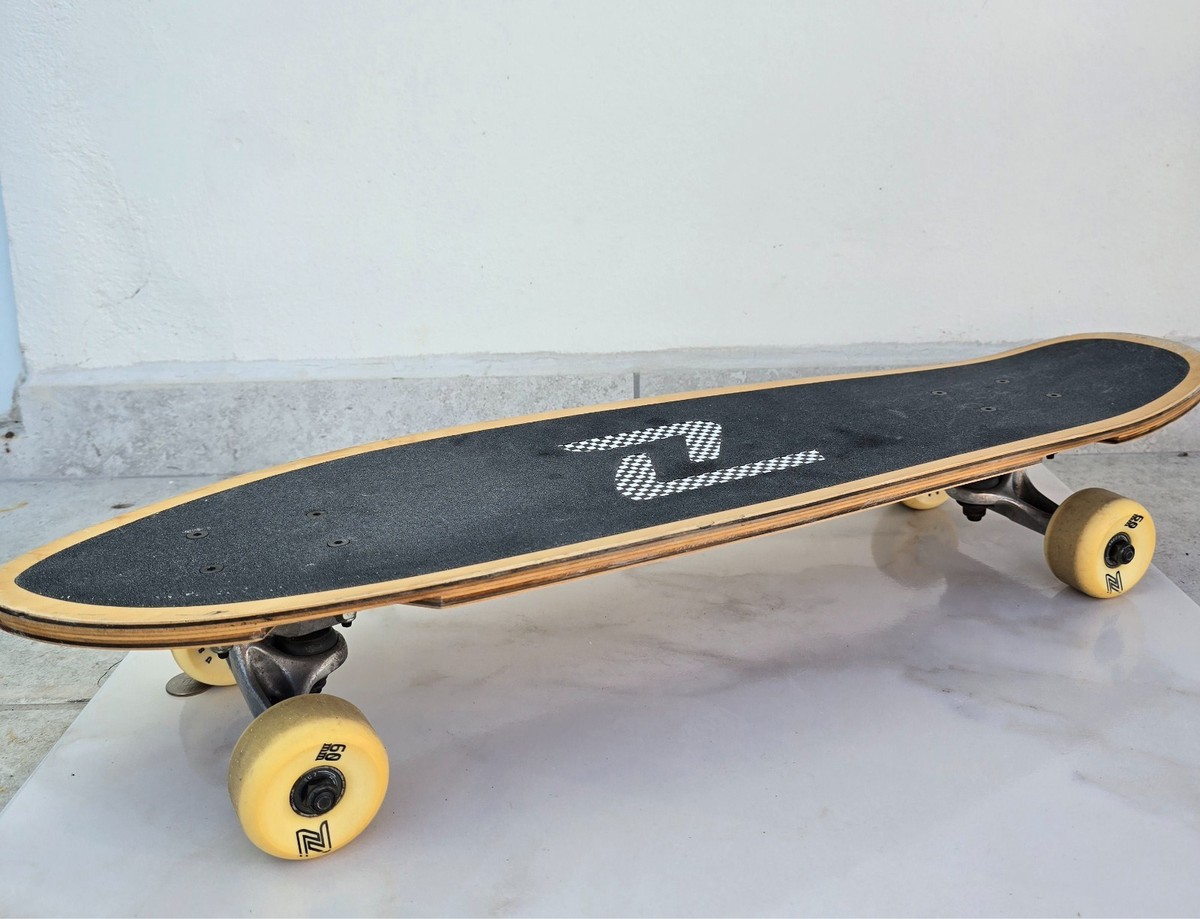 Z-Flex Jay Adams Cruiser Complete Skateboard Natural Wood Die-Cut