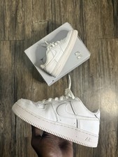 GS Nike Air Force 1 LE White Size 4.5Y FV5951-111