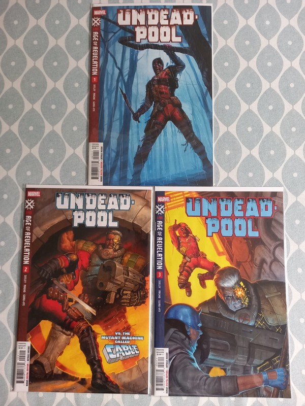 Undeadpool #1 - 3 Marvel Comics Set 1st Print Near Mint 2025 NEW X-Men