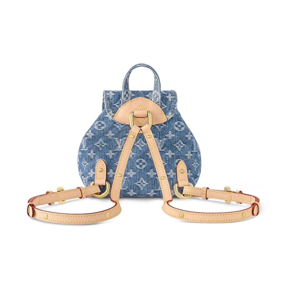 最終値下げ　【希少品】Louis Vuitton デニム バッグ 保存袋付き LOUIS VUITTON Venice NM Flap Closure Denim Backpack Women's 9.4x2
