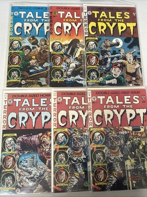 Tales From The Crypt #1 1 2 3 5 6 1990 Gladstone EC Comics Reprint Lot VF *W2