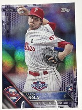 2016 Topps AARON NOLA Rookie Card RC #133 Phillies. rookie card picture