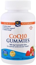 CoQ10 Gummibärchen, 100mg Erdbeere - 60 Stück