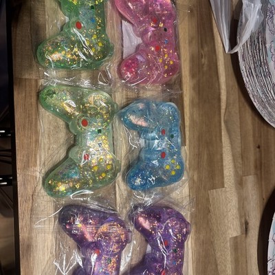 Sugar Gaming Control. In Package Sugar Squishy. Pink, Purple. Blue Green.
