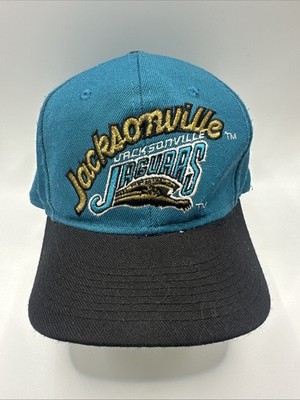 Vintage 90s Jacksonville Jaguars Banned Logo Sports Specialties Fitted Hat 6 5/8