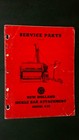 New Holland Sickle Bar Attachment Model 630 Service Parts Manual 6-53