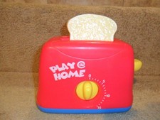 Toy Chef Play At Home Toaster w/ toast works great