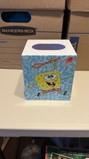 Spongebob Squarepants Plastic Tissue Box Holder Cover