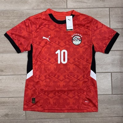 PUMA エジプト代表 シャツ M. SALAH 10 Lサイズ SALAH #10 PUMA Egypt 2025 Home Jersey | eBay