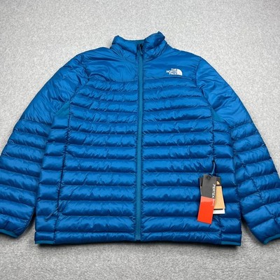 NEW North Face Terra Peak Jacket Men s Large Dusk Blue Pertex Quantum Insulated
