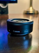 Canon EF-M 22mm F/2.0 STM Prime Autofocus Pancake Lens (EOS M / M-Mount)