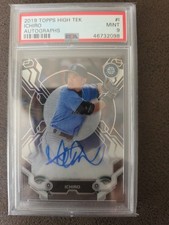2019 Topps High Tek #HTA-I Ichiro  AUTO 