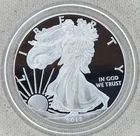 2012-W Proof American Silver Eagle Dollar US Mint $1 with Capsule