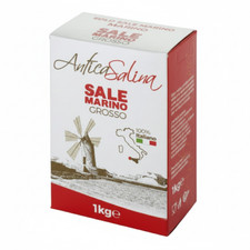 Antica Salina Coarse Sea Salt 1kg 2.2 lb   Sicilian Natural Sea Salt