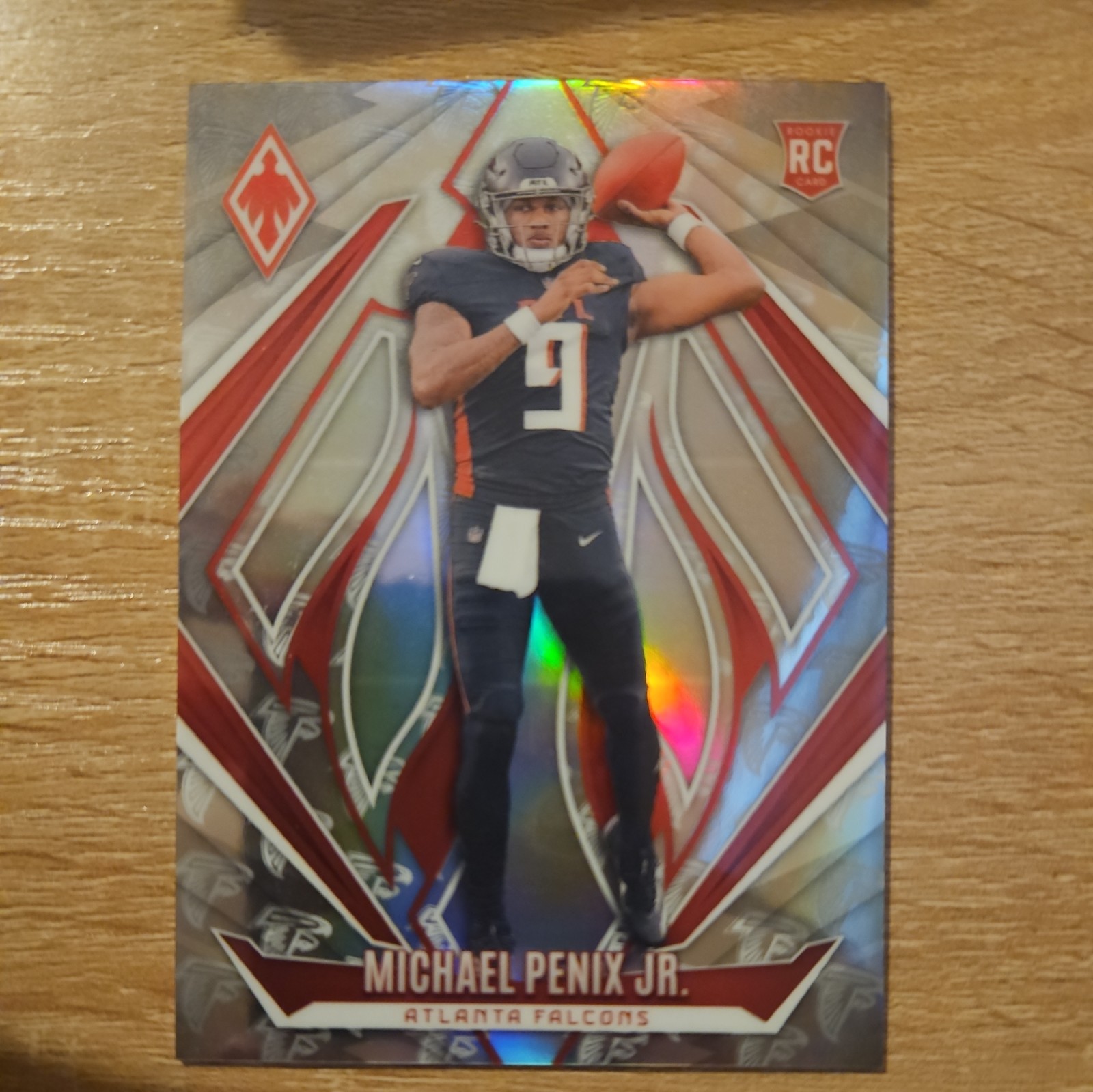 2024 Panini Phoenix Rookies Michael Penix Jr. #229 Team Logos /299 (RC) Falcons