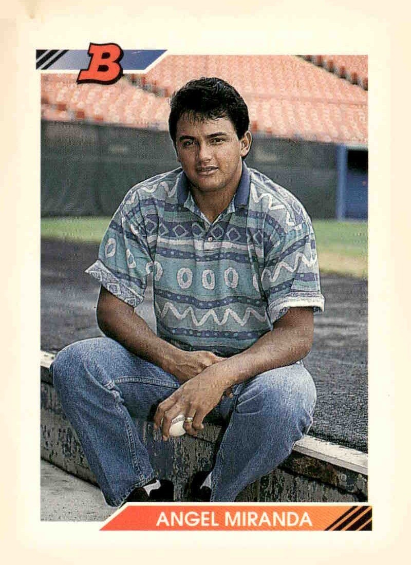 1992 Bowman #63 Angel Miranda