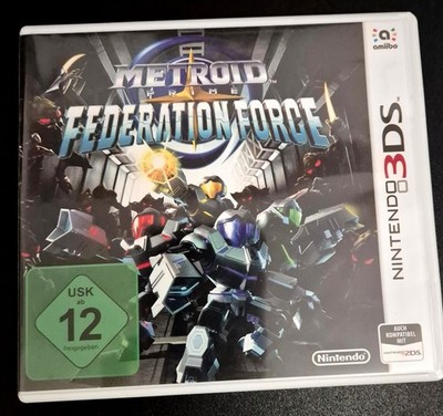 Metroid Federation Force Nintendo 3DS OVP
