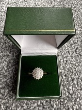 9ct Gold Diamond Cluster Ring