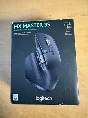 Logitech MX Master 3S Wireless Performance Mouse with Fast Scrolling - Pre-owned