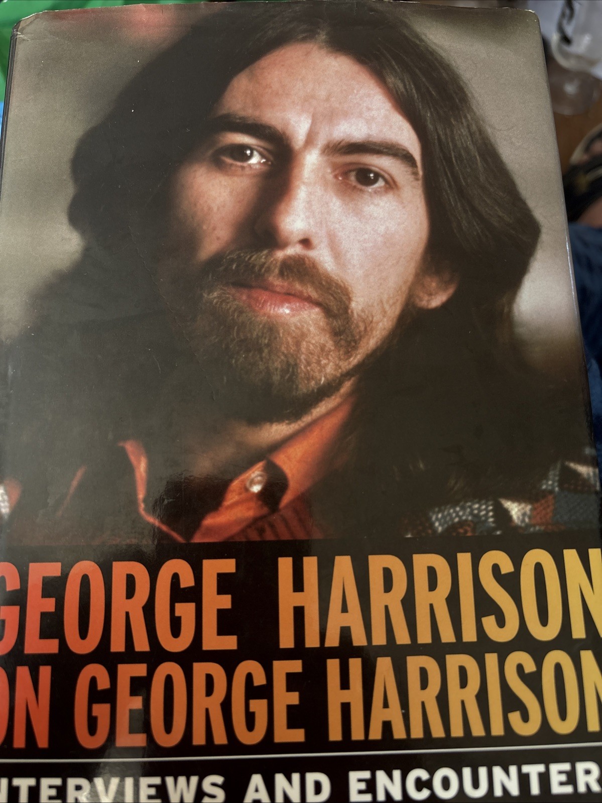 George Harrison on george harrison Interviews & Encounters Hardcover BEATLES VG+