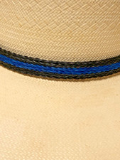 Horsehair 1/2" Hat Band-Double Tassel